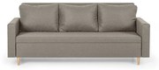 Kanapa sofa 3 osobowa z funkcją spania KEN Beżowy