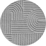 Jasnoszary okrągły dywan ø 120 cm Art – Ayyildiz Carpets