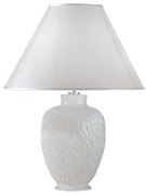 Kolarz A1340.71 - Lampa stołowa  CHIARA 1xE27/100W/230V biała średnica 40 cm