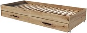 Modułowa szuflada ze stelażem oraz półką dąb artisan W4-M65