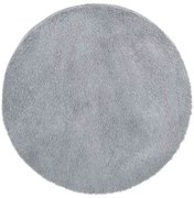 Szary okrągły dywan 240 cm B6-K35