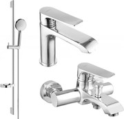 Mexen Pecos DS75 zestaw wannowy, chrom - 72703DS75-00