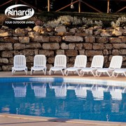 Leżak ogrodowy Tropico Bianco NARDI