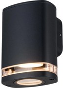 Kanlux 38884 - Kinkiet zewnętrzny ZEVI 1xGU10/10W/230V IP54 czarny