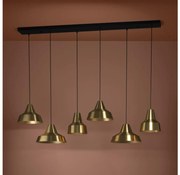 Eglo 390017 - Żyrandol na lince SAVARNA 6xE27/40W/230V złoty