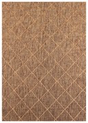 Dywan zewnętrzny Zagora Romby ceglany 120 cm x 170 cm