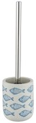 Ceramiczna szczotka do WC Wenko Aquamarin