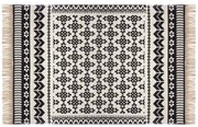 Dywan bawełniany z etnicznym motywem, 120 x 170 cm