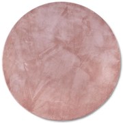 Dywan pluszowy Leon Villeroy &amp; Boch pudrowy róż 160 cm x 160 cm koło