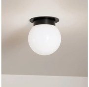 Kichler KL-ALBERS-F-G-BK-Lampa sufitowa ALBERS 1xE27/40W/230V, śr. 20,3 cm, czarna