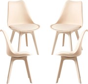 Zestaw 4 Krzese Synk Suprym