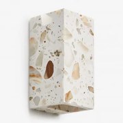 Kinkiet Ścienny Led Manziana Beżowe Terrazzo - Sklum