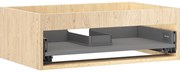 Mexen Box-A korpus szafki podumywalkowej 70 cm, 1 szuflada, dąb - 91AX0-0700-235-1-81