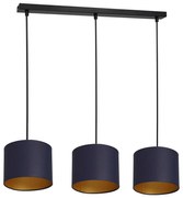 Lampa wisząca ARDEN 3xE27/60W/230V fioletowo-złota