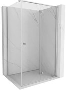 Mexen Mist-F kabina prysznicowa składana prawa 100 x 70 cm, transparent, chrom - 8A6T-100-070-01-00-P