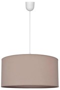 Żyrandol na lince ALBA 1xE27/15W/230V śr. 40 cm beżowy
