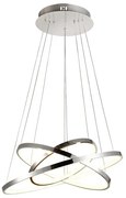 Nowoczesna lampa wisząca z trzema okręgami LED - V084 W0-K80
