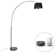Luk Inteligentna lampa łukowa czarna ze złotem w tym Wifi A60 - Arc Basic Nowoczesny Oswietlenie wewnetrzne