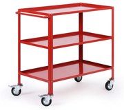 Wózek transportowy, 3 półki, 915 x 954 x 528 mm