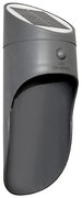 LED solarny kinkiet z czujnikiem PALESA LED/1W/3,7V IP65 1800 mAh szary