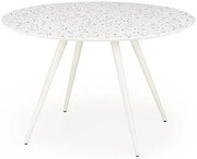 Biały okrągły stół w stylu skandynawskim L5-A36