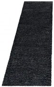 Dywan shaggy Fluffy Super Soft  antracyt 80 cm x 250 cm