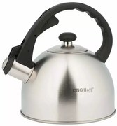 Klasyczny srebrny czajnik z gwizdkiem 1,5L A0-S63