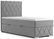 Pojedyncze łóżko boxspring 80x200 B2-G20