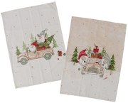 Ścierki kuchenne w świąteczny wzór CARRIE, 50 x 70 cm, 2 szt.