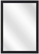 Czarne lustro drewniane wiszące W5-G03