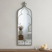 Lustro w metalowej oprawie