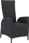 Doppler PARIS LIKA-TEX® regulowany fotel ogrodowy antracyt