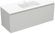 Mexen Orio szafka łazienkowa 120 cm z umywalką Otis, 1 szuflada, szara mat/biała mat - 91A10-12047-1-BF62-W18M01