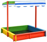 Piaskownica z regulowanym daszkiem M1-P90