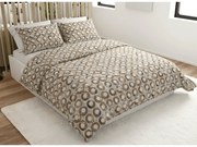 PrzytulneMieszkanie.pl PrzytulneMieszkanie.pl Pościel z mikrofibry CIRELLO brązowo-szara Rozmiar pościeli: 70 x 90 cm | 140 x 200 cm