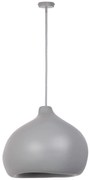Lampa wisząca MAURO L 47cm, kolor szary – organic design w stylu Gaudiego