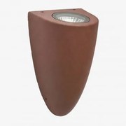 Kinkiet Ścienny Z Aluminium Seattle Brązowy Coffee - Sklum