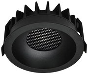 LED oprawa sufitowa 18W 230V 3000/4000/6400K Ø10,6 cm czarna