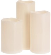 Zestaw świec LED, dekoracja zewnętrzna