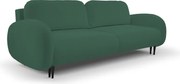 Sofa SOFT z funkcja spania i pojemnikiem ZIELONY RUN AGAIN 36