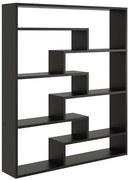 Minimalistyczny Regał Czarny Stojący Lub Wiszący R0-G04