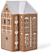 Ceramiczny świecznik na świeczkę typu tealight Gingerbread Lighthouse – Kähler Design