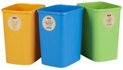 Zestaw 3 koszy do segregacji odpadów Curver ECO, 25 l