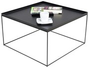 Czarny stolik kawowy w stylu industrialnym R5-M09