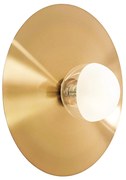 LAMPA ŚCIENNA KINKIET APP1419-W CZARNA/ZŁOTA