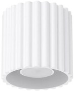 Sollux SL.1779 - Oprawa punktowa AURA 1xGU10/10W/230V 10 cm biała