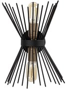 Czarny metalowy kinkiet Opviq lights Glykera