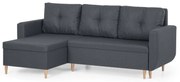 Narożnik kanapa z funkcją spania DORO Szary