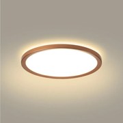 Brilagi - Oprawa sufitowa łazienkowa ULTRACIENKA LED/12W/230V śr. 22,5 cm różowe złoto IP54