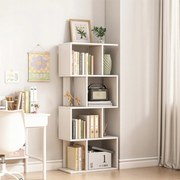 Otwarta biblioteka stojąca 140 cm – styl nowoczesny, loftowy, skandynawski